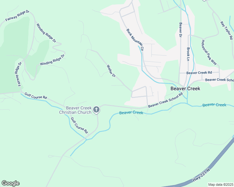 map of restaurants, bars, coffee shops, grocery stores, and more near 132 Ridge Crest Circle in West Jefferson