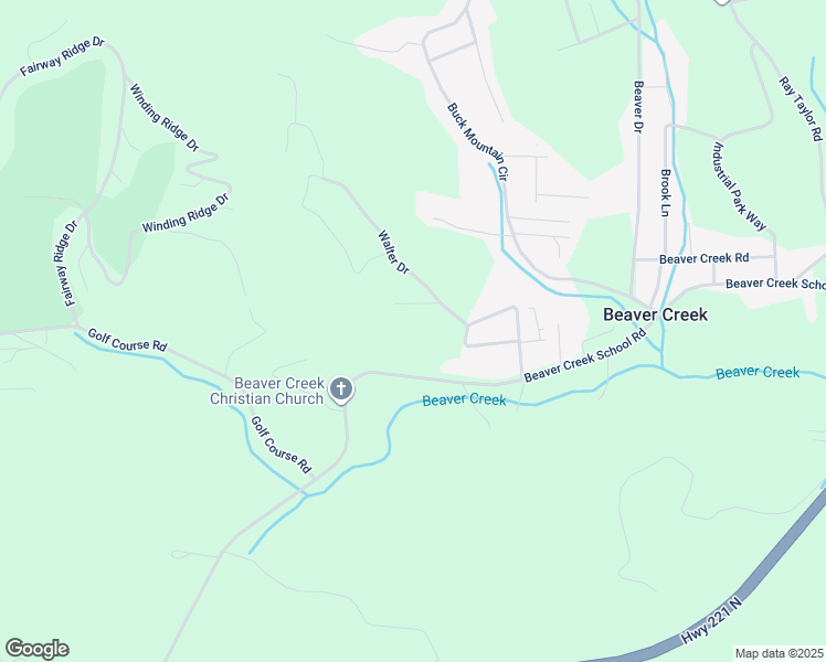 map of restaurants, bars, coffee shops, grocery stores, and more near 132 Ridge Crest Circle in West Jefferson