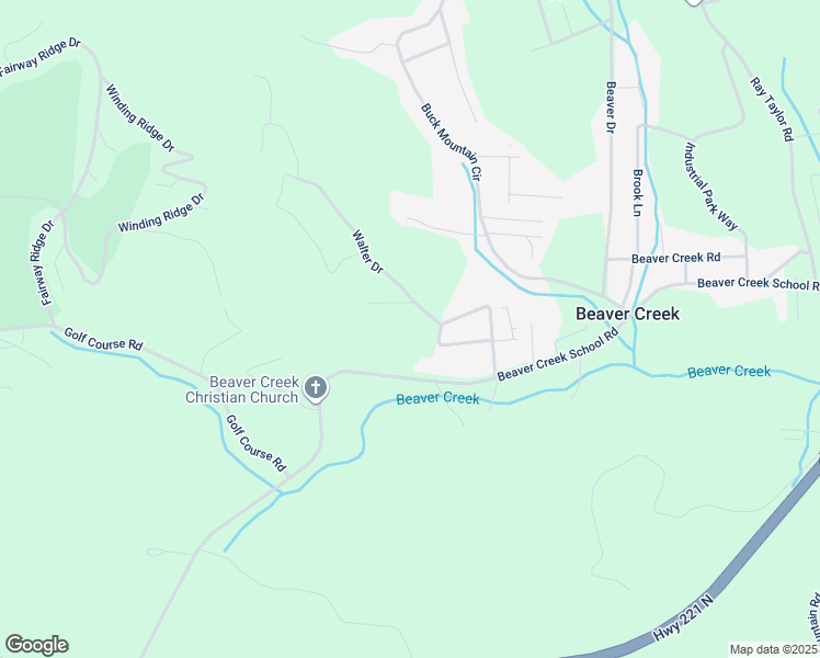 map of restaurants, bars, coffee shops, grocery stores, and more near 131 Ridgecrest Circle in West Jefferson