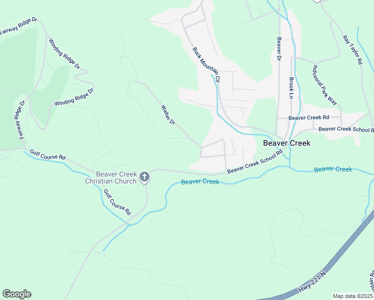 map of restaurants, bars, coffee shops, grocery stores, and more near 131 Ridgecrest Circle in West Jefferson