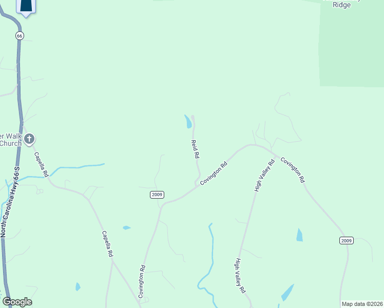 map of restaurants, bars, coffee shops, grocery stores, and more near 1065 Reid Road in King