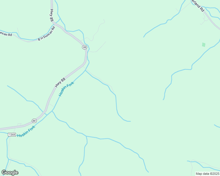 map of restaurants, bars, coffee shops, grocery stores, and more near 404 Perdy Grogan Lane in Creston