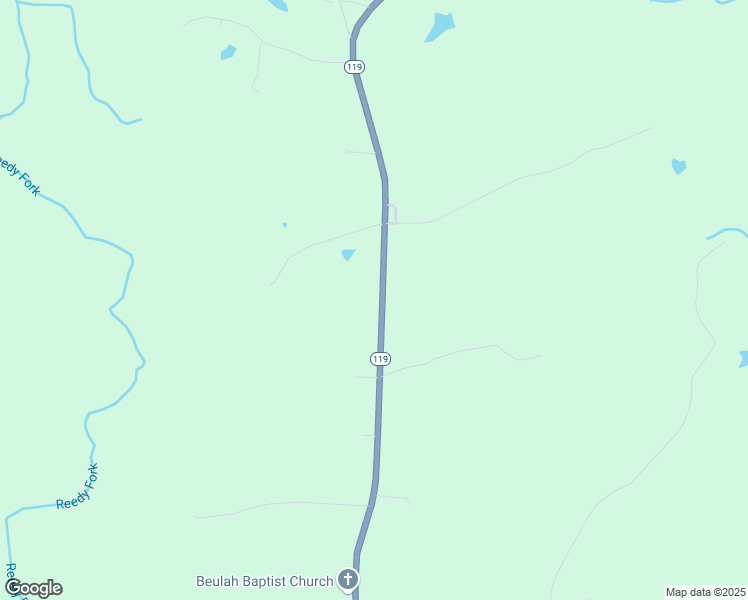 map of restaurants, bars, coffee shops, grocery stores, and more near 3747 North Carolina 119 in Leasburg