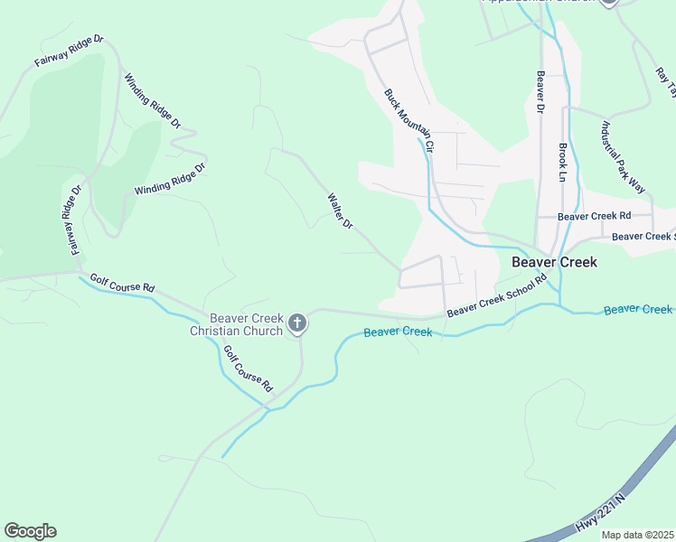 map of restaurants, bars, coffee shops, grocery stores, and more near 1534 Beaver Creek School Road in West Jefferson