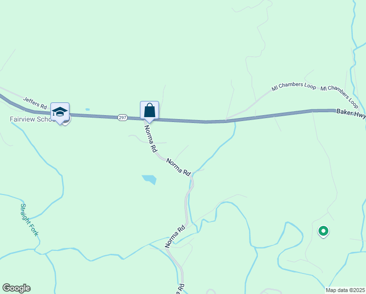 map of restaurants, bars, coffee shops, grocery stores, and more near Old Jacksboro Road in Huntsville