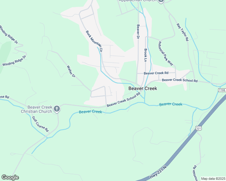 map of restaurants, bars, coffee shops, grocery stores, and more near 156 Mountain View Lane in West Jefferson