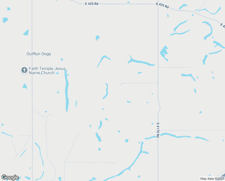 map of restaurants, bars, coffee shops, grocery stores, and more near 16100 South 4170 Road in Claremore