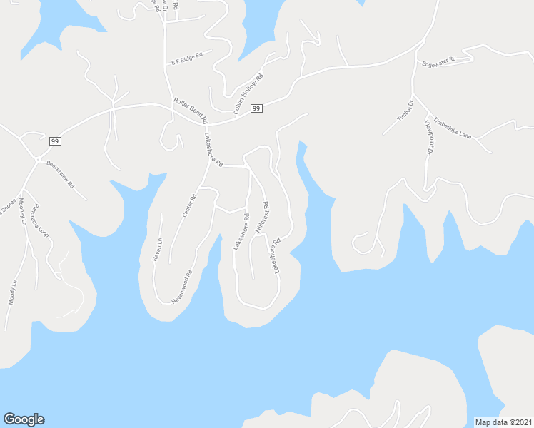 map of restaurants, bars, coffee shops, grocery stores, and more near 167 Hillcrest Road in Eureka Springs