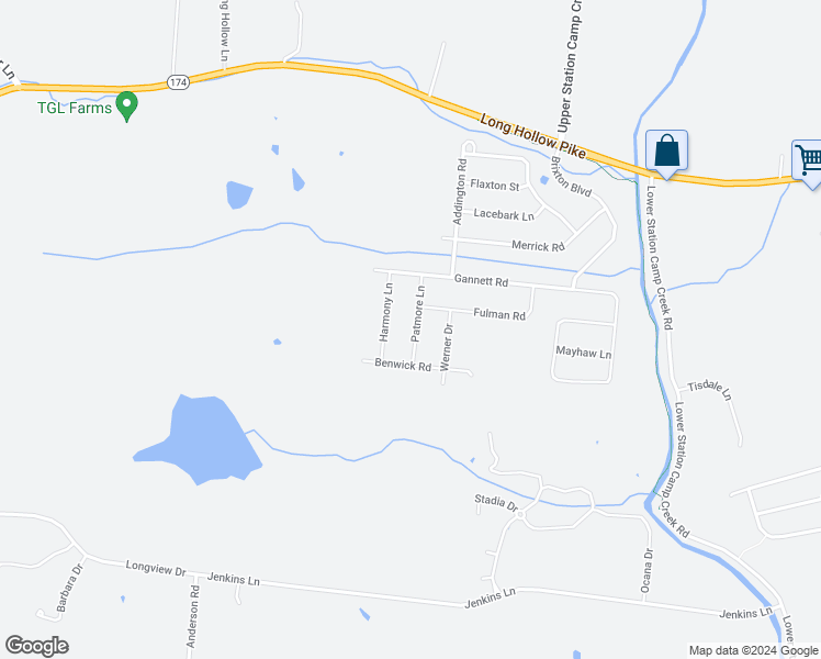 map of restaurants, bars, coffee shops, grocery stores, and more near 1020 Patmore Lane in Hendersonville