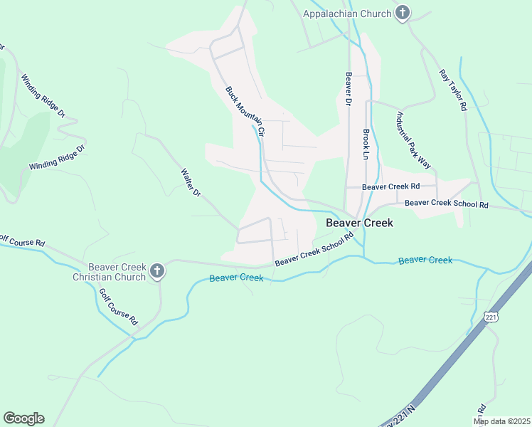map of restaurants, bars, coffee shops, grocery stores, and more near 262 Rayfield Acres Drive in West Jefferson
