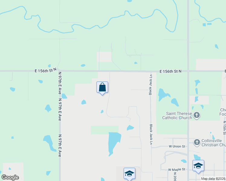 map of restaurants, bars, coffee shops, grocery stores, and more near 1383 North 28th Street in Collinsville