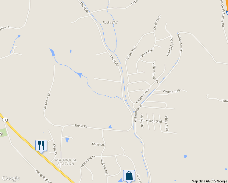map of restaurants, bars, coffee shops, grocery stores, and more near 2109 Tinnin Road in Goodlettsville