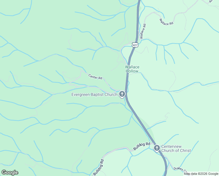 map of restaurants, bars, coffee shops, grocery stores, and more near 298 Grover Reece Road in Trade