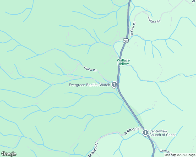 map of restaurants, bars, coffee shops, grocery stores, and more near 298 Grover Reece Road in Trade