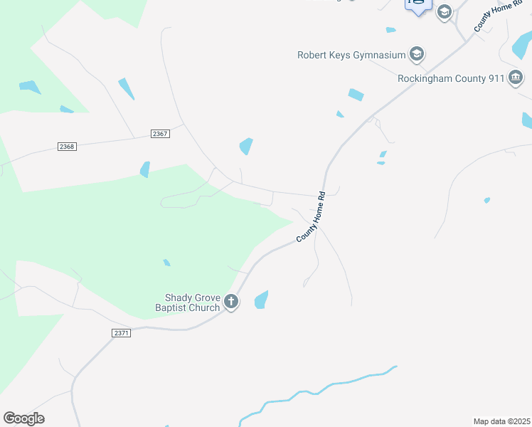 map of restaurants, bars, coffee shops, grocery stores, and more near 111 Douglas Lane in Reidsville