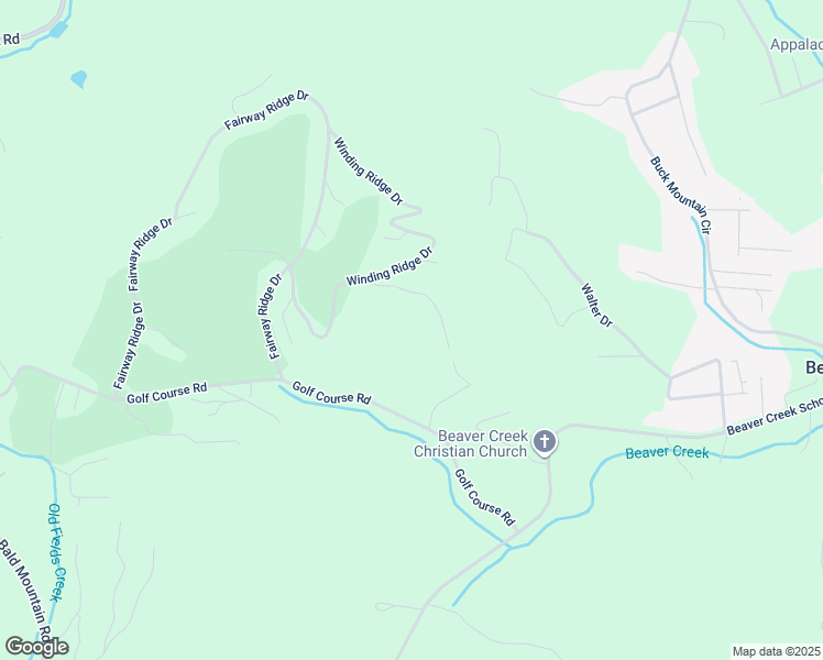 map of restaurants, bars, coffee shops, grocery stores, and more near 460 Golf Course Road in West Jefferson