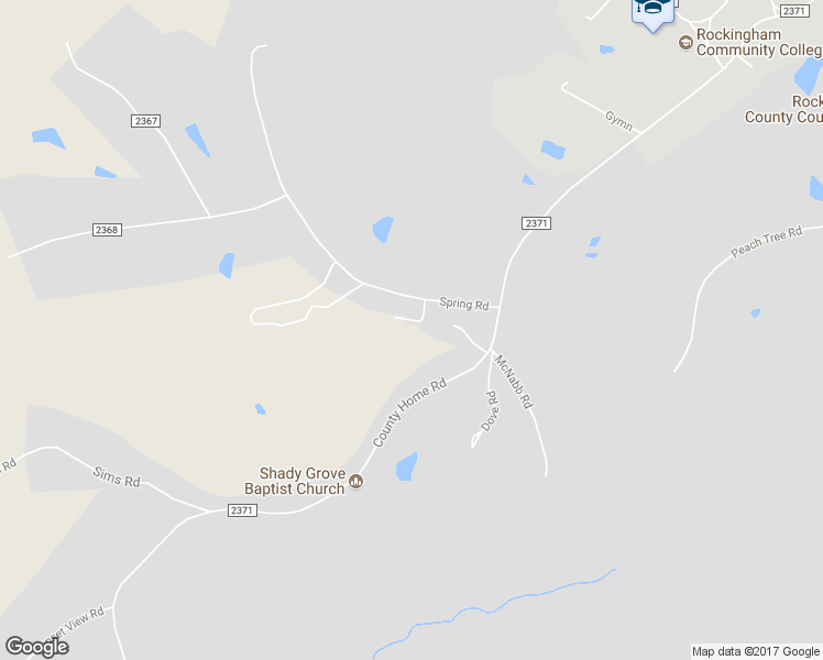 map of restaurants, bars, coffee shops, grocery stores, and more near 111 Douglas Lane in Reidsville