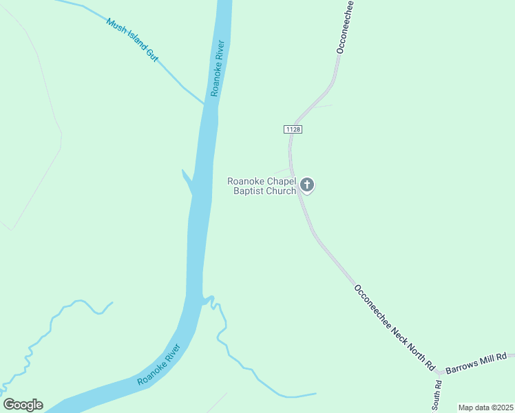 map of restaurants, bars, coffee shops, grocery stores, and more near 481 Occoneechee Neck North Road in Jackson