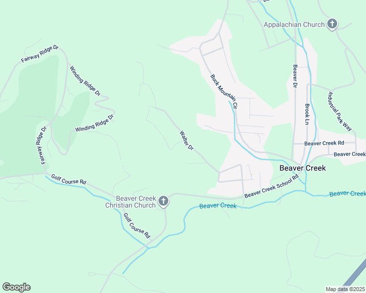 map of restaurants, bars, coffee shops, grocery stores, and more near 333 Walter Drive in West Jefferson