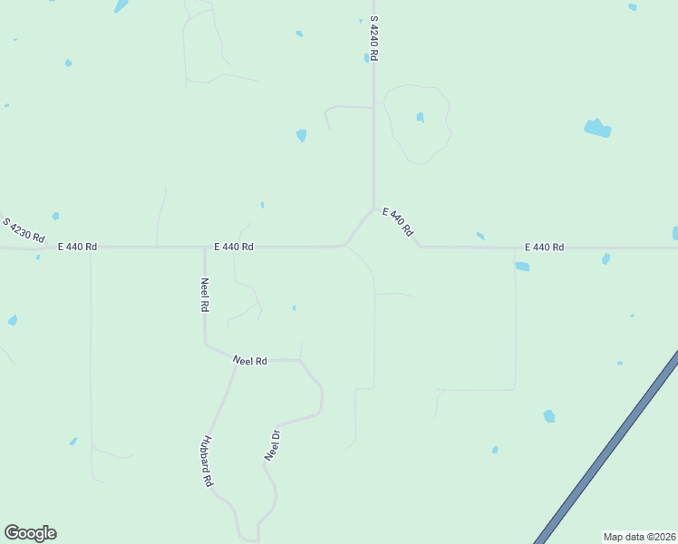 map of restaurants, bars, coffee shops, grocery stores, and more near 20944 East 440 Road in Claremore