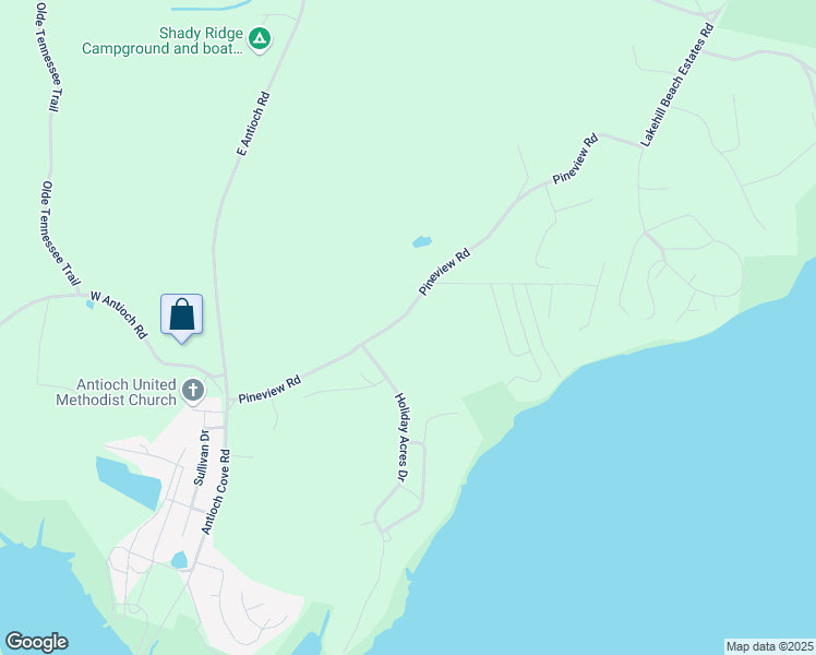 map of restaurants, bars, coffee shops, grocery stores, and more near 488 Pineview Road in Springville