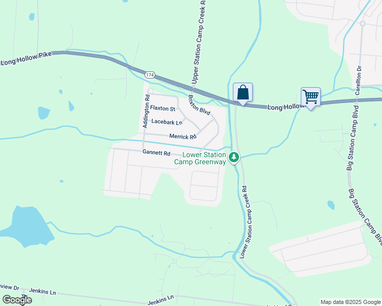 map of restaurants, bars, coffee shops, grocery stores, and more near 1004 Gannett Road in Hendersonville
