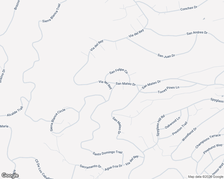 map of restaurants, bars, coffee shops, grocery stores, and more near Vía Del Rey in Taos