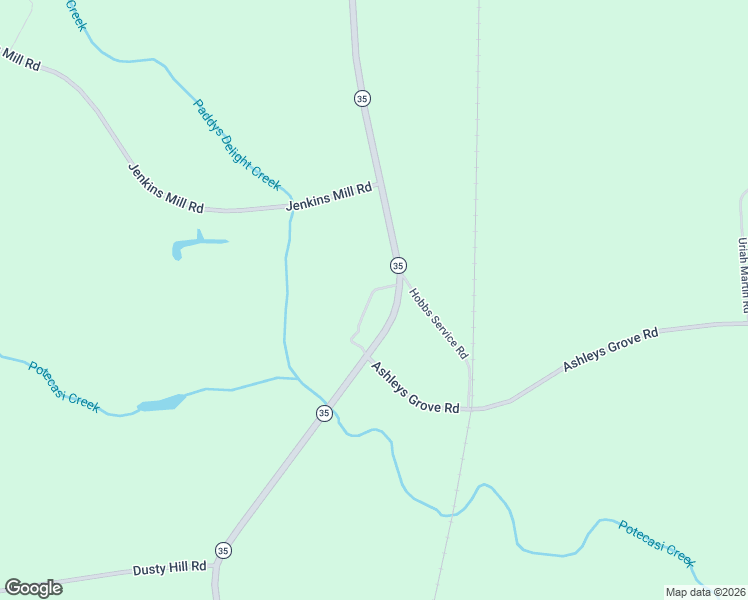map of restaurants, bars, coffee shops, grocery stores, and more near 119 Springfield Lane in Conway