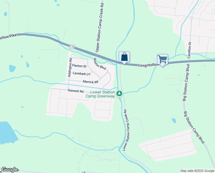 map of restaurants, bars, coffee shops, grocery stores, and more near 1041 Brixton Boulevard in Hendersonville