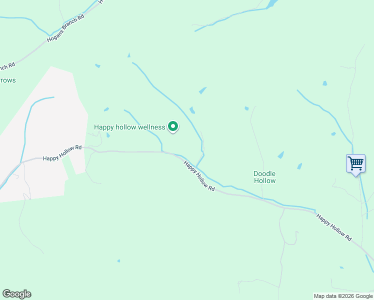 map of restaurants, bars, coffee shops, grocery stores, and more near 409 Happy Hollow Road in Goodlettsville