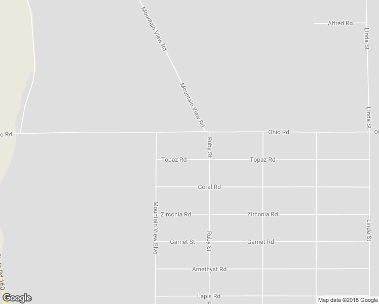 map of restaurants, bars, coffee shops, grocery stores, and more near 1840 Topaz Road in Pahrump