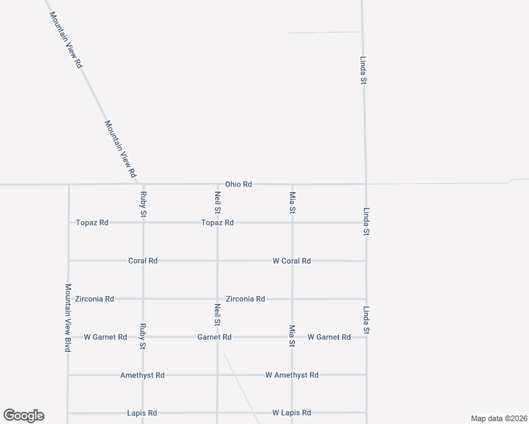 map of restaurants, bars, coffee shops, grocery stores, and more near 1340 Topaz Road in Pahrump