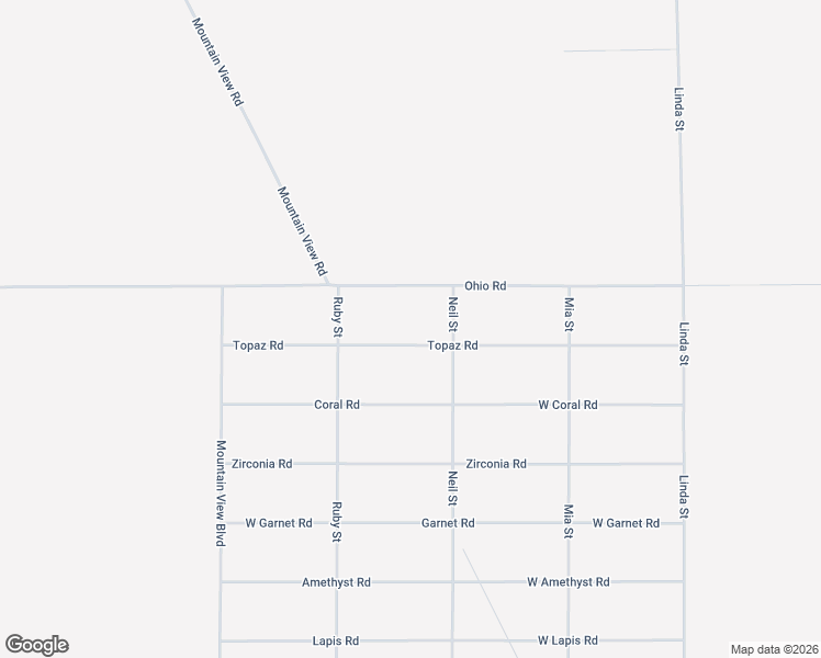 map of restaurants, bars, coffee shops, grocery stores, and more near 1590 Topaz Road in Pahrump