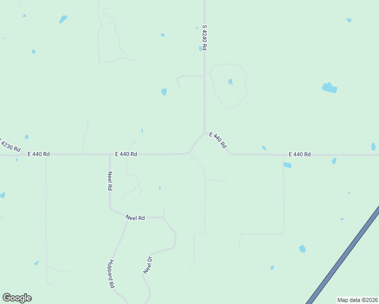 map of restaurants, bars, coffee shops, grocery stores, and more near 20944 East 440 Road in Claremore