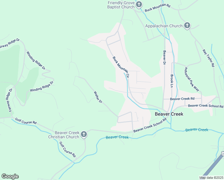 map of restaurants, bars, coffee shops, grocery stores, and more near 247 Joe Lyalls Road in West Jefferson