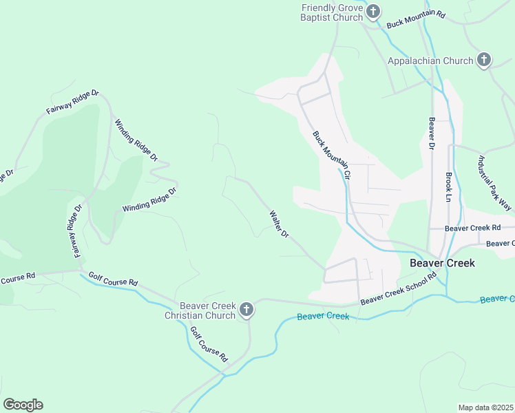 map of restaurants, bars, coffee shops, grocery stores, and more near 421 Walter Drive in West Jefferson