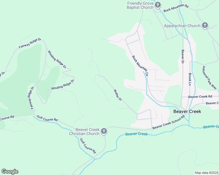 map of restaurants, bars, coffee shops, grocery stores, and more near 421 Walter Drive in West Jefferson