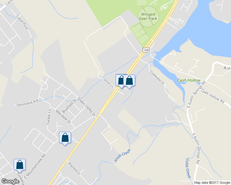 map of restaurants, bars, coffee shops, grocery stores, and more near Bristol Highway in Johnson City