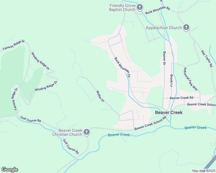 map of restaurants, bars, coffee shops, grocery stores, and more near 280 Joe Lyalls Road in West Jefferson