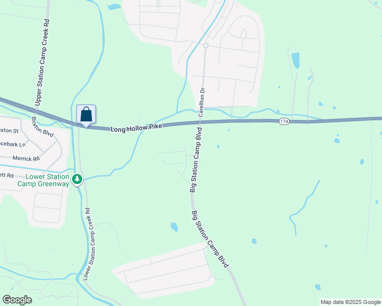 map of restaurants, bars, coffee shops, grocery stores, and more near 100 Dawson Drive in Gallatin