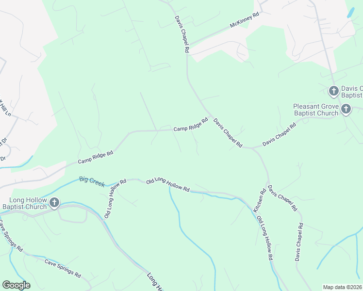 map of restaurants, bars, coffee shops, grocery stores, and more near 640 Camp Ridge Road in LaFollette