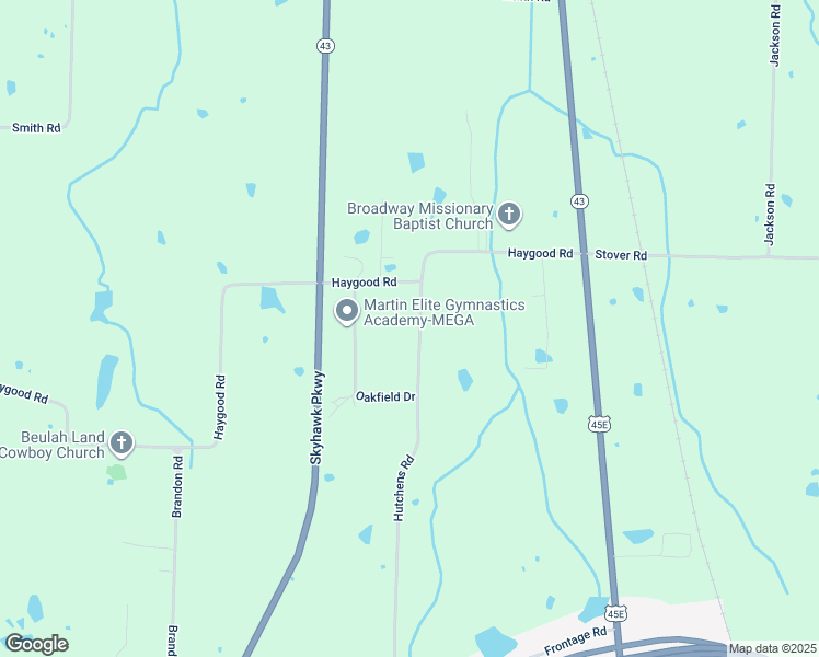 map of restaurants, bars, coffee shops, grocery stores, and more near 536a Hutchens Road in Martin