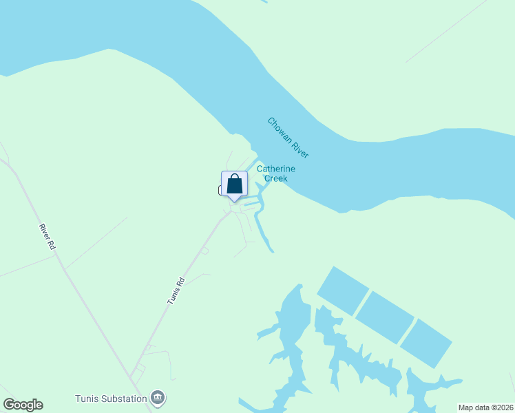 map of restaurants, bars, coffee shops, grocery stores, and more near 107 Duck View Lane in Cofield