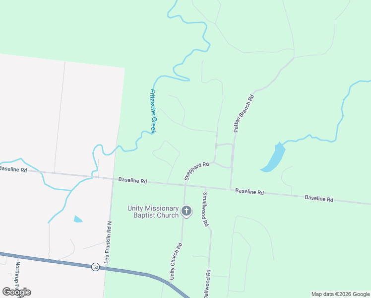 map of restaurants, bars, coffee shops, grocery stores, and more near 832 Fritzsche Loop in Jamestown