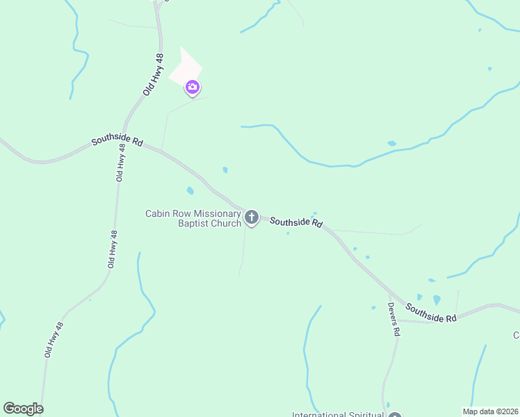 map of restaurants, bars, coffee shops, grocery stores, and more near 1231 Southside Road in Southside