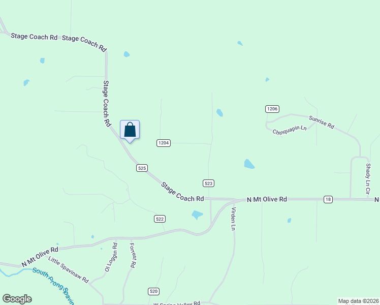 map of restaurants, bars, coffee shops, grocery stores, and more near 16451 Bluebird Way in Gravette