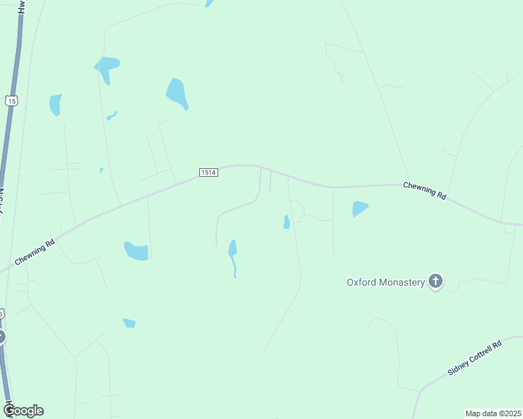 map of restaurants, bars, coffee shops, grocery stores, and more near 6668 Brame Drive in Oxford