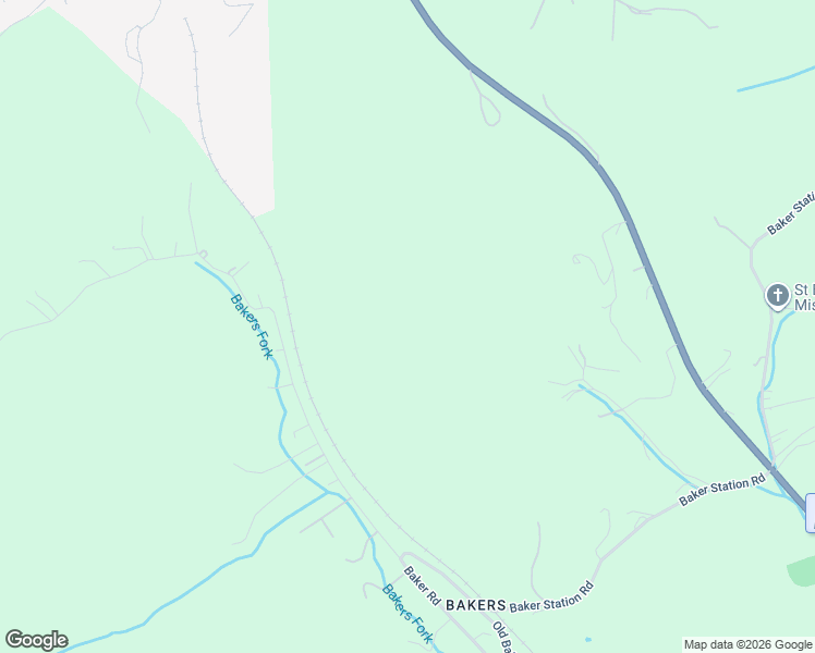 map of restaurants, bars, coffee shops, grocery stores, and more near 2407 Baker Road in Goodlettsville