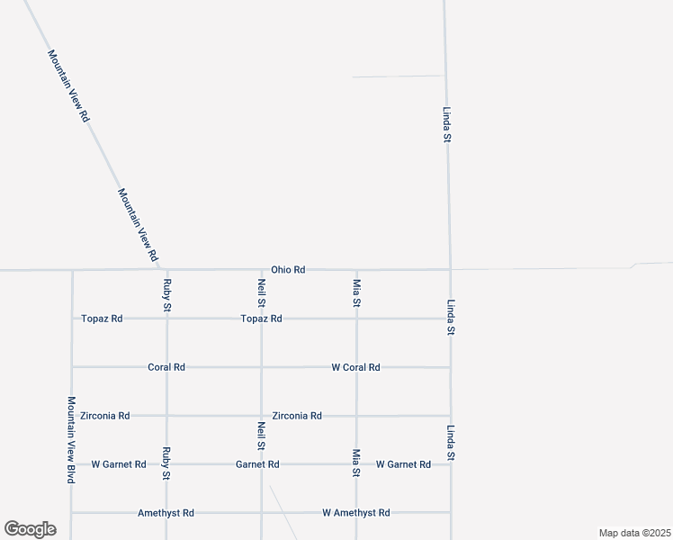 map of restaurants, bars, coffee shops, grocery stores, and more near Ohio Road in Pahrump
