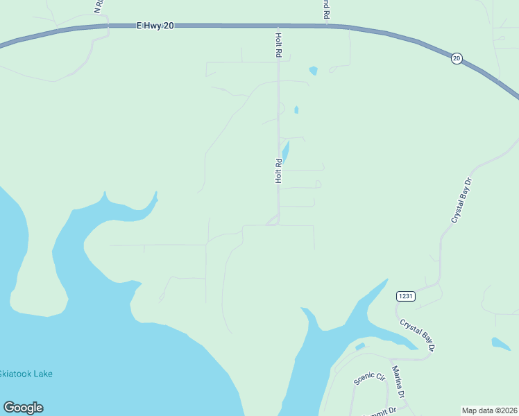 map of restaurants, bars, coffee shops, grocery stores, and more near 15700 Holt Road in Skiatook